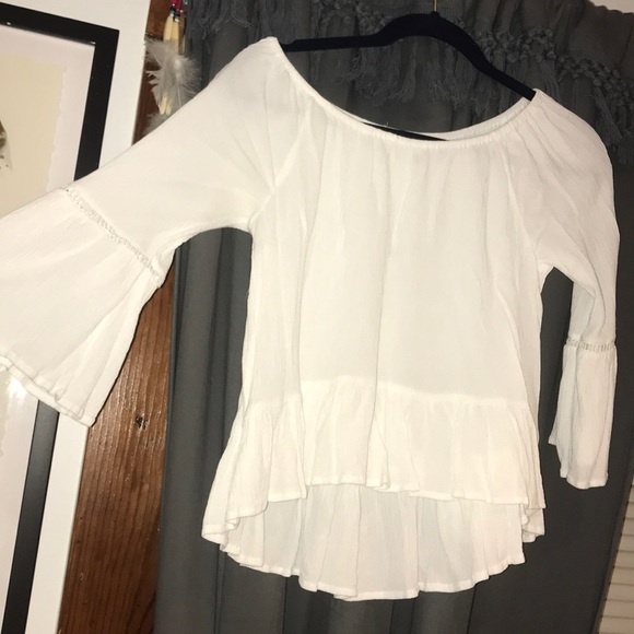White off the shoulder forever 21 top - Picture 1 of 2